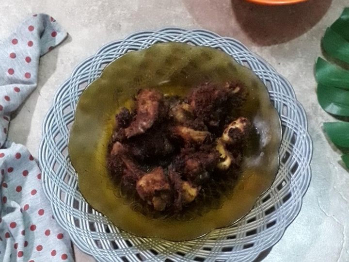 Resep Ayam goreng hitam Wajib Dicoba