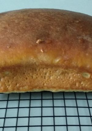 Foto resep Roti Tawar Keju#keto