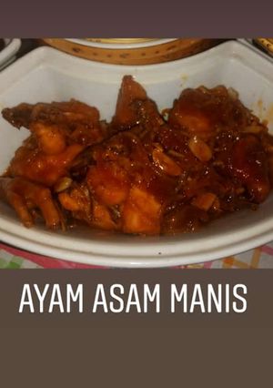 Foto resep Ayam asam manis
