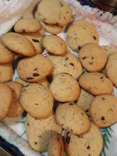 Una foto de Galletas con chocolate