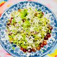 Paneer kiwi salad