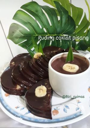Foto resep Puding Coklat Pisang
