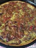 Tarta de vegetales con arvejas