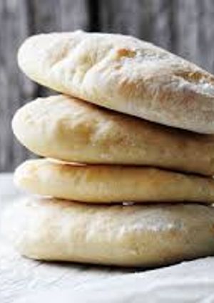 Una foto de Pan de pita hecho en casa