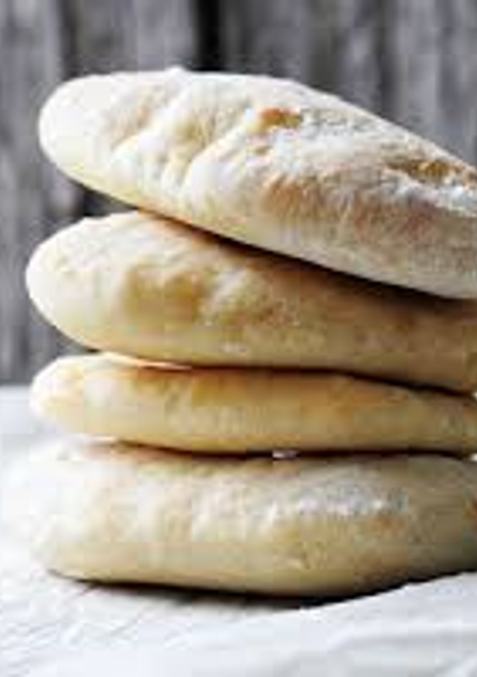 Una foto de Pan de pita hecho en casa