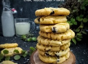Foto resep Chocochips Biscuit 3 Bahan