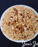 Oven Roasted Puffed Rice Mixture