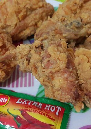 Foto resep Ayam Goreng Tepung Kriyuk Kriyuk