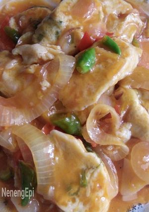 Foto resep Rolade telur wortel asam manis pedas
