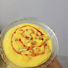 A picture of Mango Custard.