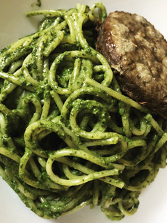 Una foto de Spaghettis verdes
