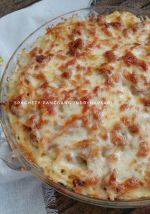 Foto resep Spaghety Panggang #pr_pasta