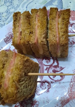 Una foto de Brochettes en freidora de aire