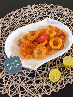 عکسی از دستور پیاز سوخاری
