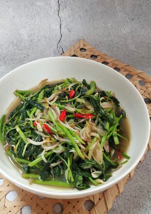 Foto resep Tumis bayam