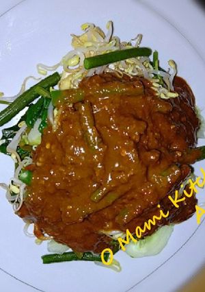 Foto resep Rujak Sayur dan Lontong