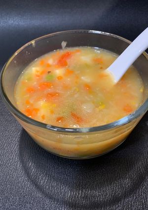 વેજ ક્લિયર સૂપ (Veg Clear Soup Recipe In Gujarati) રેસીપી મુખ્ય ફોટો