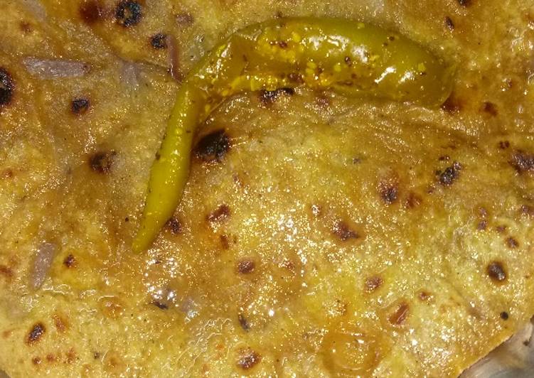 Simple Way to Prepare Quick Leftover daal paratha
