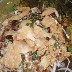Sweet n sour chana chaat A picture of Sweet n sour chana chaat.