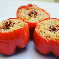 A picture of Lebanese Stuffed Capsicum.