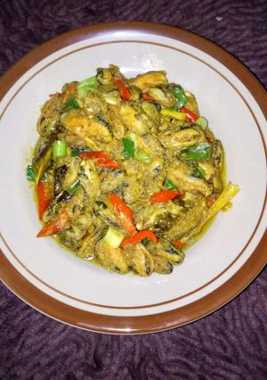 Foto resep Kerang ijo bumbu kuning