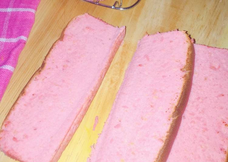 Anti Ribet, Bikin (Large) Ogura Strawberry Cake🍓 sederhana dan enak