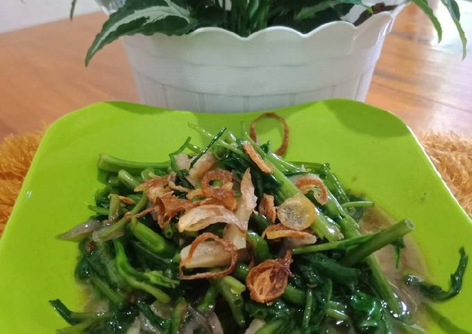 Tumis kangkung simple