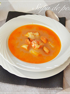 Una foto de Sopa de pescado. (Thermomix)