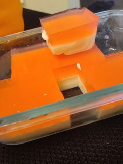 டபுள் லேயர் ரோஸ் அகர் அகர் (Double layer rose agar agar recipe in tamil) செய்முறை முக்கிய புகைப்படம்