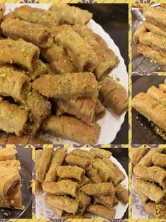 صورة لوصفة طريقة عمل اصابع البقلاوة