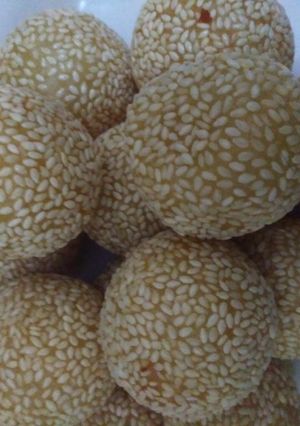 Foto resep Onde onde kenyal (takaran sendok)