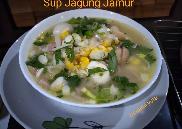Sup Jagung Jamur