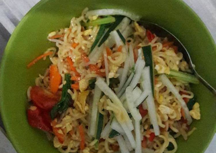 Resep Mie Telur Sayur, Lezat