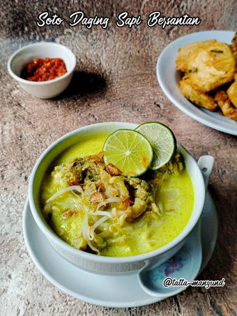 Cara Mudah Membuat Resep Soto Daging Sapi Bersantan yang Lezat Anti Ribet, Mantap Sekali