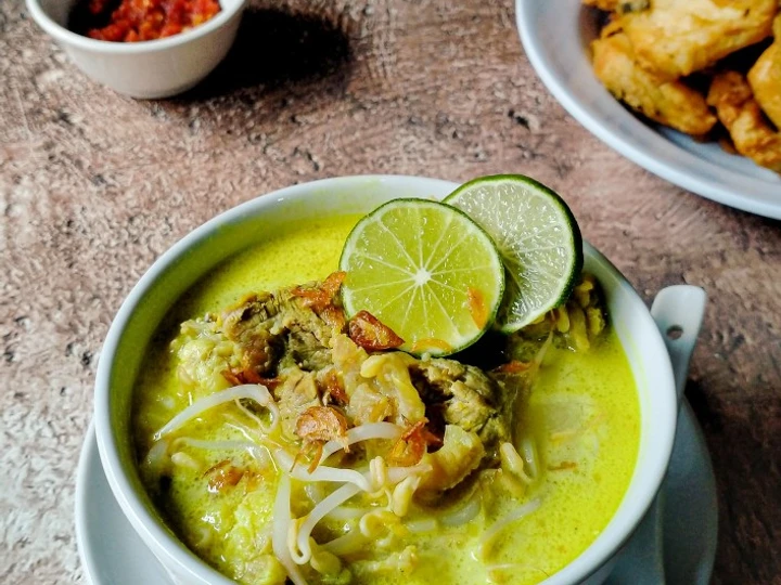 Cara Mudah Membuat Resep Soto Daging Sapi Bersantan yang Lezat Anti Ribet, Mantap Sekali