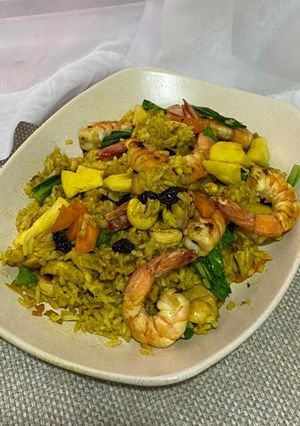 Gambar Thai Pineapple Fried Rice :: Nasi Goreng Nanas Thai