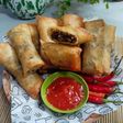 Lumpia jamur udang