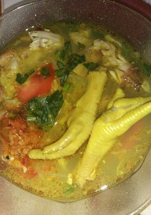 Foto resep Soto ayam ceker bening
