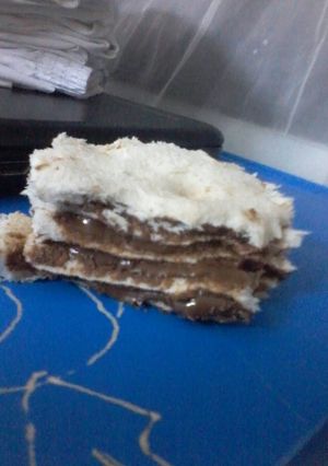 صورة لوصفة كيك النوتيلا السهل