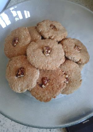 Una foto de Galletitas veganas de avena y banana