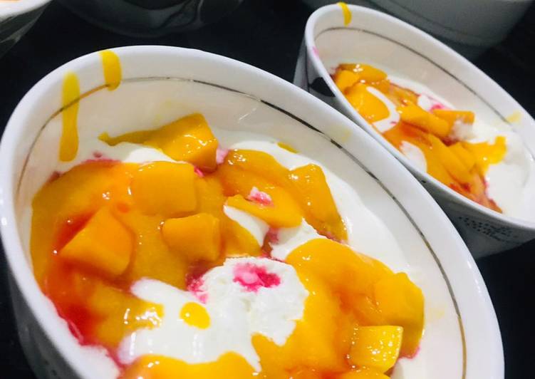 Simple Way to Prepare Any-night-of-the-week Delicious Mango Cream