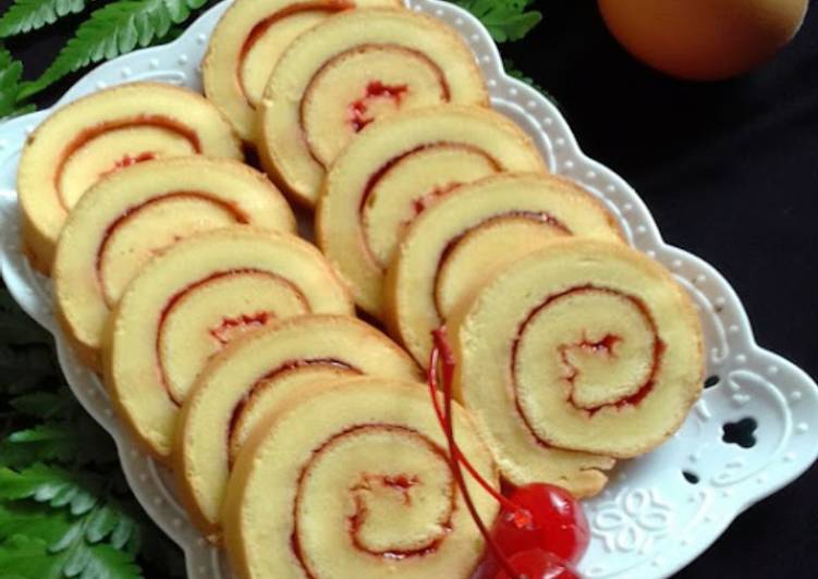 Roll cake simple dan istimewa
