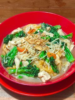 Foto resep Tumis Ayam Brokoli Jamur Enoki