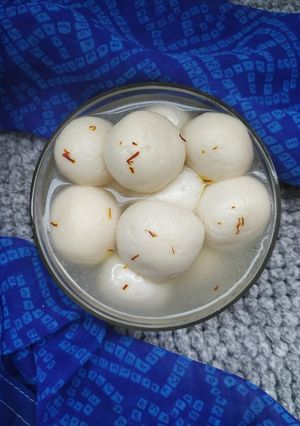 A picture of Rasgulla.