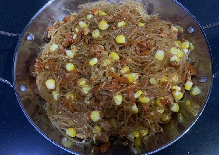 Langkah Mudah untuk Membuat Bihun jagung goreng Anti Gagal