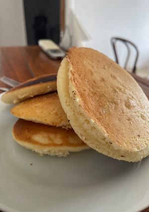 Una foto de HOTCAKES 🥞 ESOPONJOSOS y RAPIDÍSIMOS