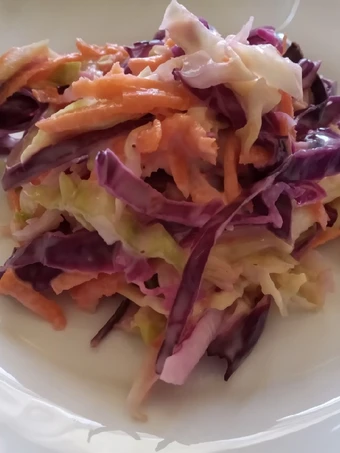 Pasos sencillos para Preparar Coleslaw (ensalada de repollo)  que Delicioso
