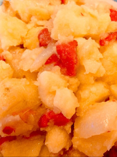 Una foto de Ensalada parrillera sin parrilla. Guarnición ideal para el asado