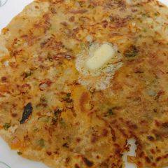 Stuffed Onion Paratha A picture of Stuffed Onion Paratha.