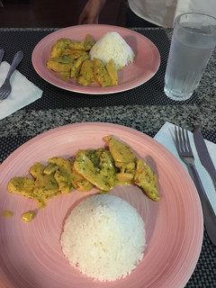 Una foto de Pollo a la naranja